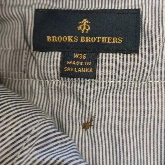 Brooks Brothers Blue Walking Shorts Size 36 - Picture 8 of 9